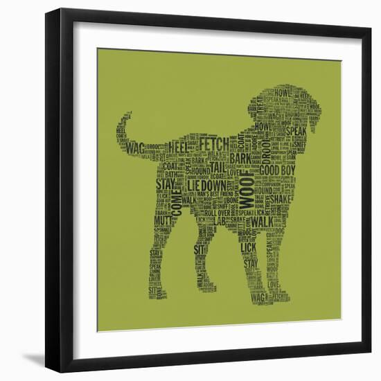 Dog Type 1D-Stella Bradley-Framed Giclee Print