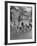 Dog Walker in Central Park-Alfred Eisenstaedt-Framed Photographic Print