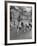 Dog Walker in Central Park-Alfred Eisenstaedt-Framed Photographic Print