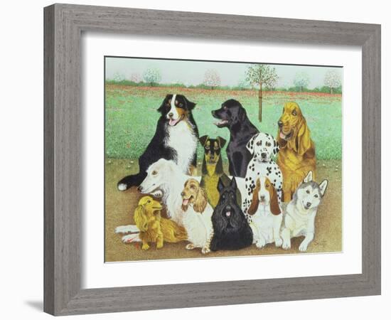 Dog Watch-Pat Scott-Framed Giclee Print