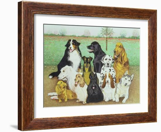 Dog Watch-Pat Scott-Framed Giclee Print