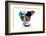 Dog With Funny Shades-Javier Brosch-Framed Photographic Print