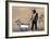 Dog-Banksy-Framed Giclee Print