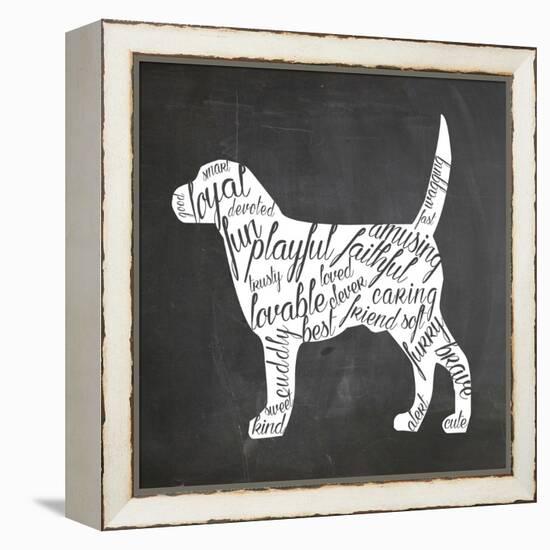 Dog-Erin Clark-Framed Premier Image Canvas