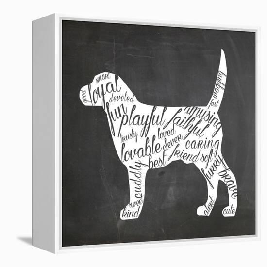 Dog-Erin Clark-Framed Premier Image Canvas