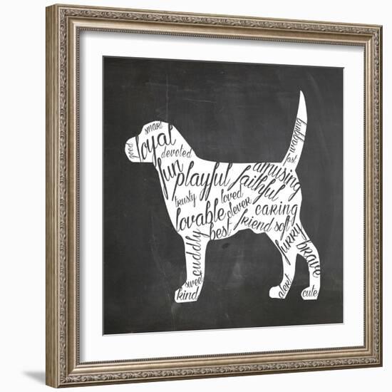 Dog-Erin Clark-Framed Giclee Print