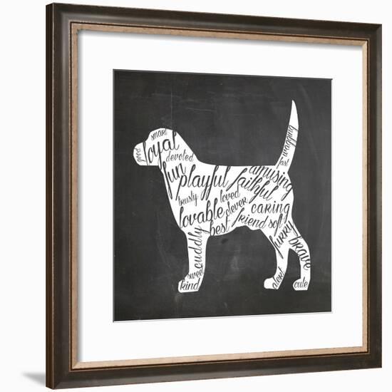 Dog-Erin Clark-Framed Giclee Print