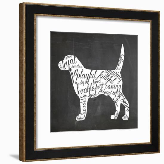 Dog-Erin Clark-Framed Giclee Print