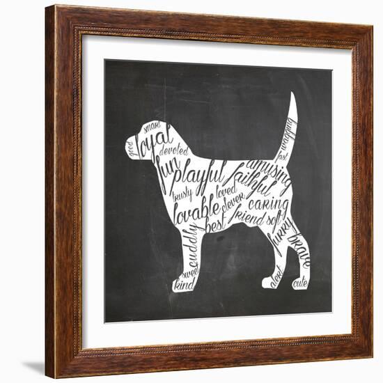 Dog-Erin Clark-Framed Giclee Print