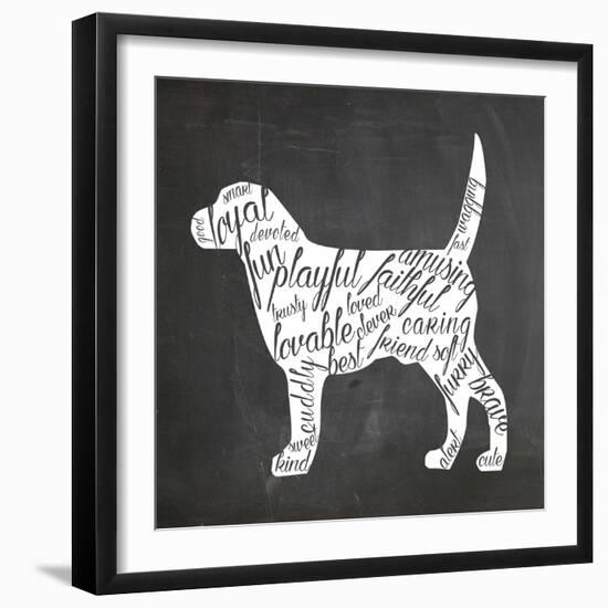 Dog-Erin Clark-Framed Giclee Print