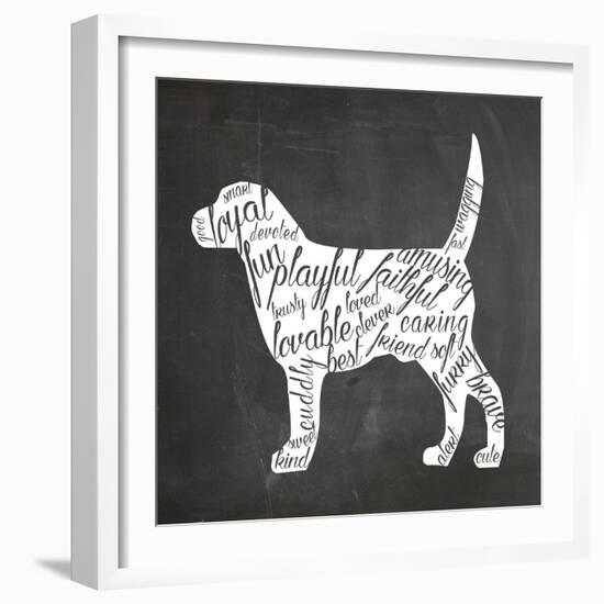 Dog-Erin Clark-Framed Giclee Print