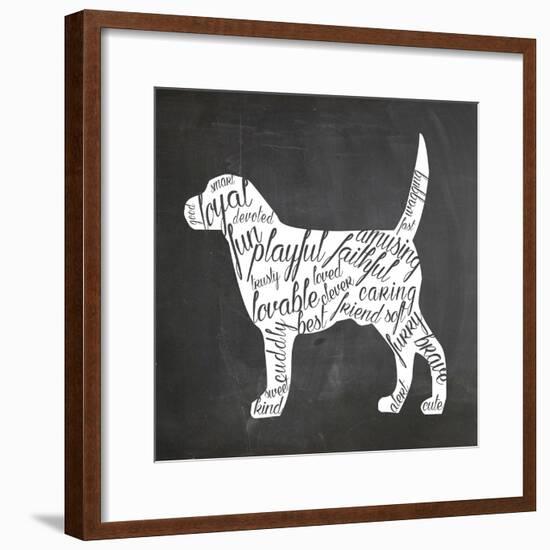 Dog-Erin Clark-Framed Giclee Print