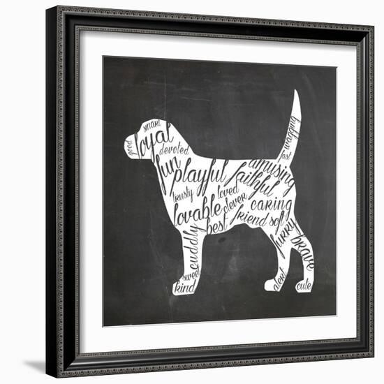 Dog-Erin Clark-Framed Giclee Print