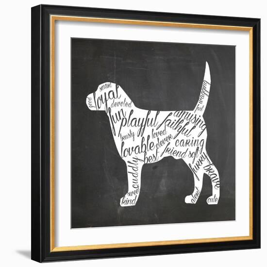 Dog-Erin Clark-Framed Giclee Print