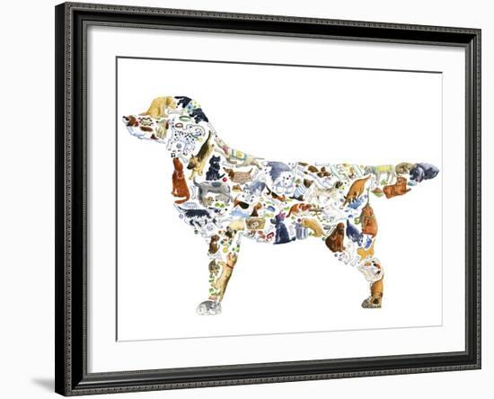 Dog-Louise Tate-Framed Giclee Print