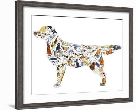 Dog-Louise Tate-Framed Giclee Print