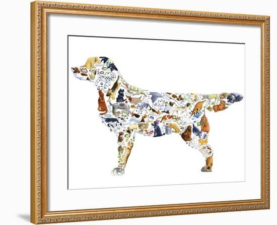 Dog-Louise Tate-Framed Giclee Print