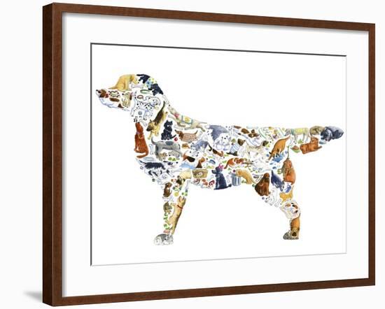 Dog-Louise Tate-Framed Giclee Print