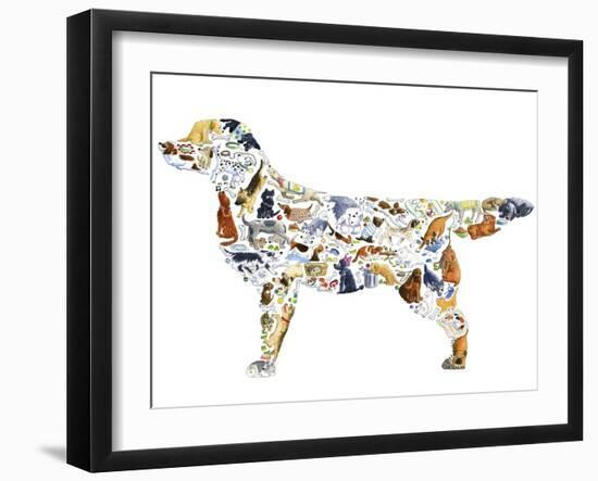 Dog-Louise Tate-Framed Giclee Print