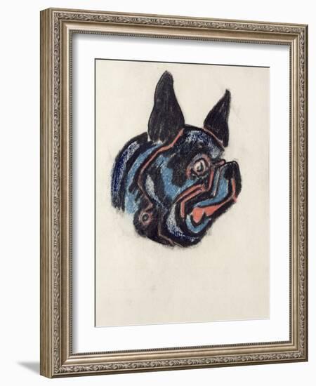 Dog-Henri Gaudier-brzeska-Framed Giclee Print