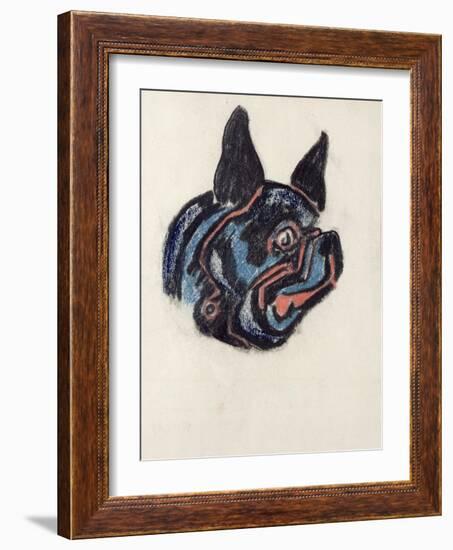 Dog-Henri Gaudier-brzeska-Framed Giclee Print