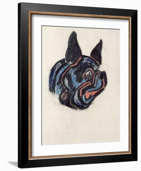 Dog-Henri Gaudier-brzeska-Framed Giclee Print