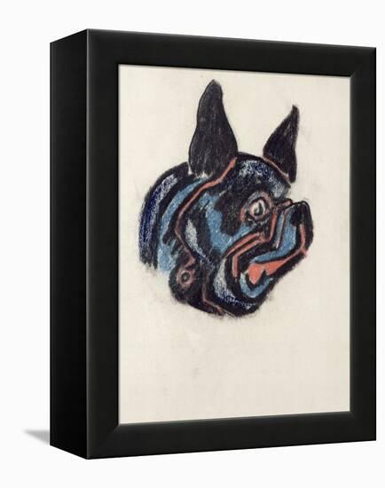 Dog-Henri Gaudier-brzeska-Framed Premier Image Canvas