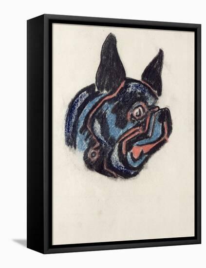 Dog-Henri Gaudier-brzeska-Framed Premier Image Canvas