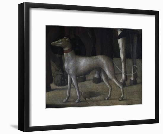 Dog-Michelle da Verona-Framed Premium Giclee Print