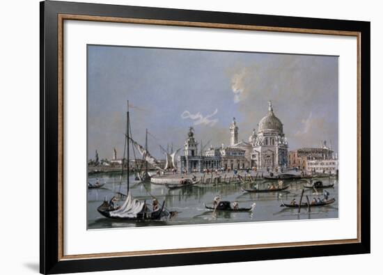 Dogana of Venice-Guardi-Framed Art Print