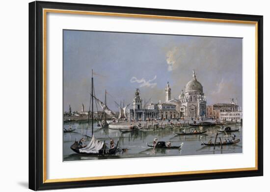 Dogana of Venice-Guardi-Framed Art Print