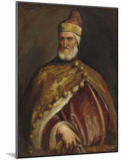 Doge Andrea Gritti, 1546-8-Titian-Mounted Giclee Print