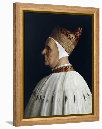 Doge Giovanni Mocenigo-Gentile Bellini-Framed Premier Image Canvas