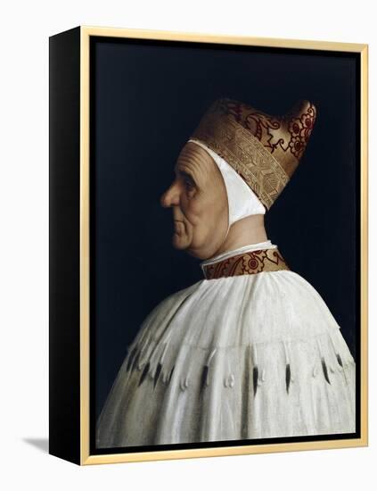 Doge Giovanni Mocenigo-Gentile Bellini-Framed Premier Image Canvas