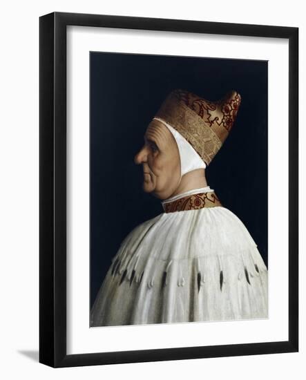 Doge Giovanni Mocenigo-Gentile Bellini-Framed Giclee Print