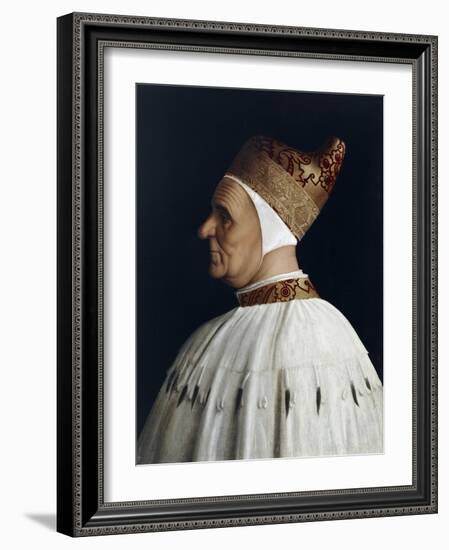 Doge Giovanni Mocenigo-Gentile Bellini-Framed Giclee Print