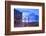 Doge's Palace and Piazzetta against San Giorgio Maggiore in the early morning light, Venice, UNESCO-Hans-Peter Merten-Framed Photographic Print