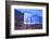 Doge's Palace and Piazzetta against San Giorgio Maggiore in the early morning light, Venice, UNESCO-Hans-Peter Merten-Framed Photographic Print