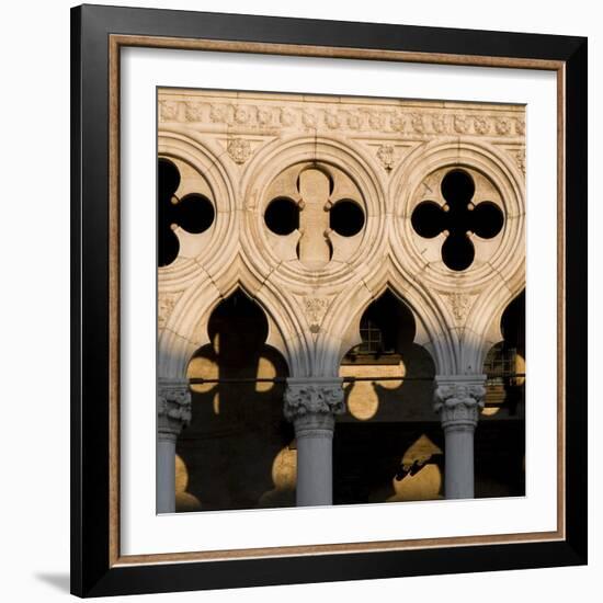Doge's Palace (Palazzo Ducale Di Venezia), Venice - Architectural Detail-Mike Burton-Framed Photographic Print