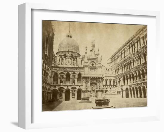 Doge's Palace-Giacomo Brogi-Framed Photographic Print