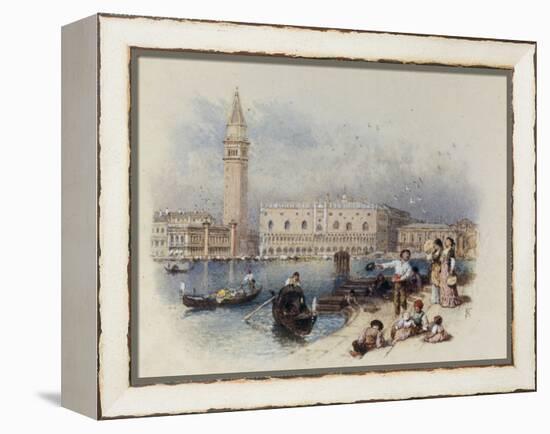 Doges Palace, Venice-Myles Birket Foster-Framed Premier Image Canvas