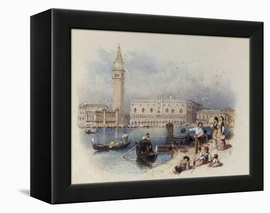 Doges Palace, Venice-Myles Birket Foster-Framed Premier Image Canvas