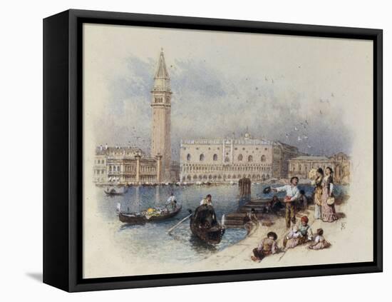 Doges Palace, Venice-Myles Birket Foster-Framed Premier Image Canvas