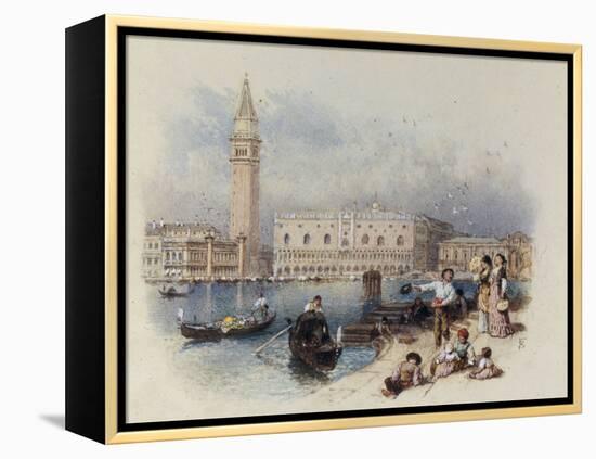 Doges Palace, Venice-Myles Birket Foster-Framed Premier Image Canvas