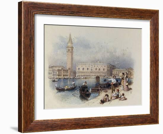 Doges Palace, Venice-Myles Birket Foster-Framed Giclee Print