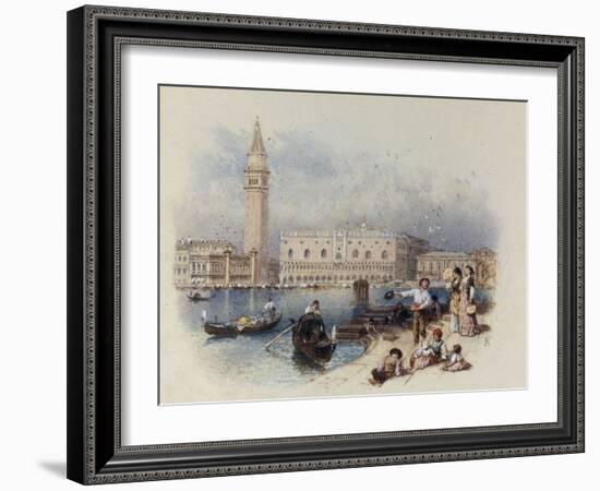 Doges Palace, Venice-Myles Birket Foster-Framed Giclee Print