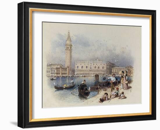 Doges Palace, Venice-Myles Birket Foster-Framed Giclee Print