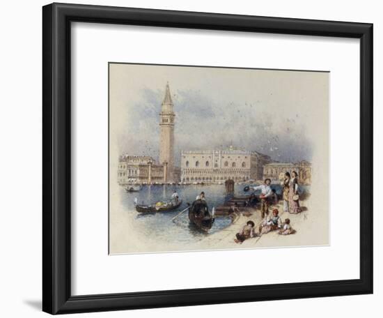 Doges Palace, Venice-Myles Birket Foster-Framed Giclee Print