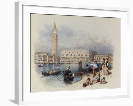 Doges Palace, Venice-Myles Birket Foster-Framed Giclee Print