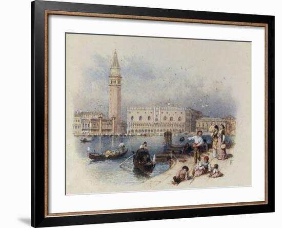 Doges Palace, Venice-Myles Birket Foster-Framed Giclee Print